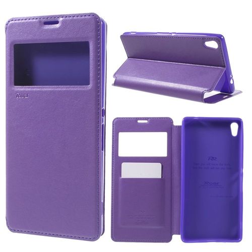 Etui Folio View Violet Pour Sony Xperia Xa Ultra