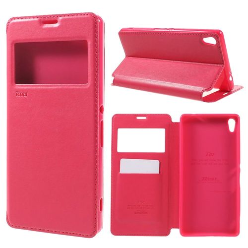 Etui Folio View Fushia Pour Sony Xperia Xa Ultra