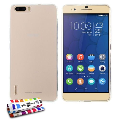 Coque Case Huawei Honor 6x " Glossy Hybrid " Transparent Silicone Souple (Tpu)