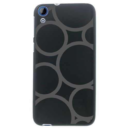 Coque Souple Pour Htc Desire 626 Avec Impression Motifs Ronds Gris