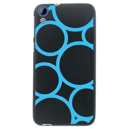 Coque Souple Pour Htc Desire 626 Avec Impression Motifs Ronds Bleus
