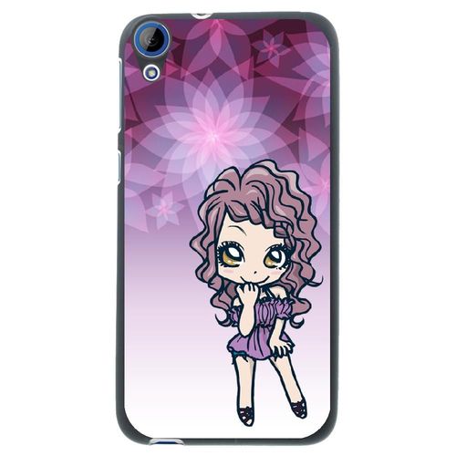 Coque Souple Pour Htc Desire 626 Avec Impression Motifs Manga Fille Violetta
