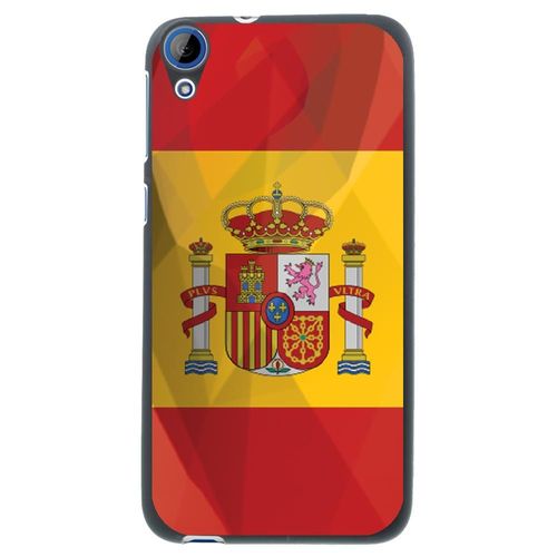 Coque Souple Pour Htc Desire 626 Avec Impression Motifs Drapeau De L'espagne