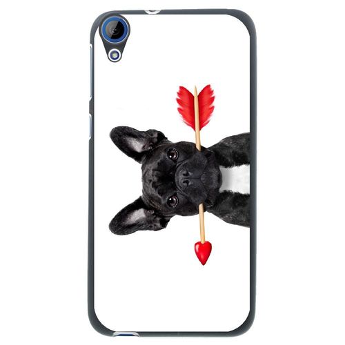 Coque Souple Pour Htc Desire 626 Avec Impression Motifs Bulldog Valentin