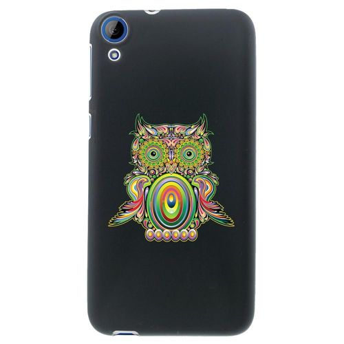Coque Souple Pour Htc Desire 626 Avec Impression Motifs Chouette Psychédélique