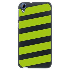 Coque Souple Pour Htc Desire 626 Avec Impression Motifs Bandes Vertes