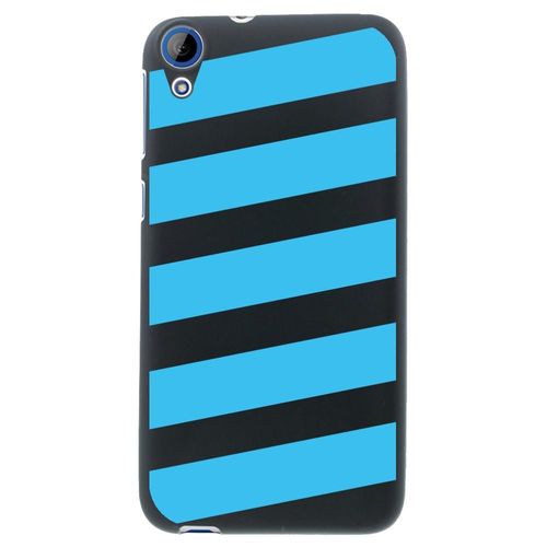 Coque Souple Pour Htc Desire 626 Avec Impression Motifs Bandes Bleues