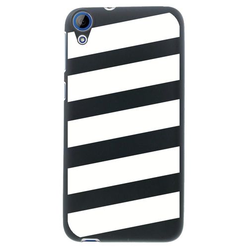 Coque Souple Pour Htc Desire 626 Avec Impression Motifs Bandes Blanches