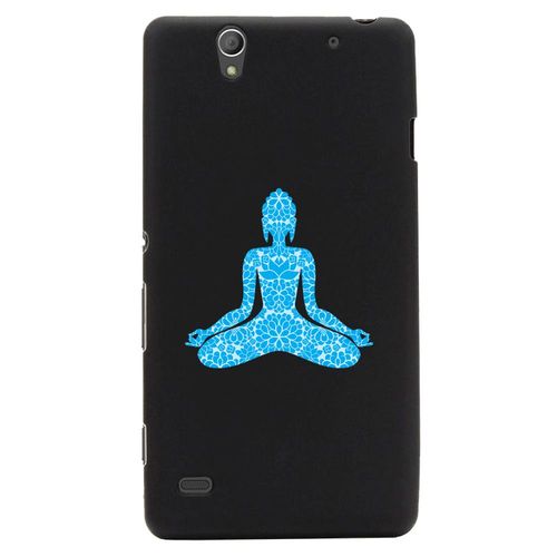 Coque Souple En Gel Pour Sony Xperia C4 Avec Impression Motifs Bouddha Bleu