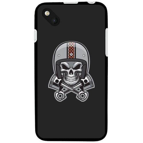 Coque Souple En Gel Pour Wiko Sunset 2 Avec Impression Motifs Tête De Mort Avec