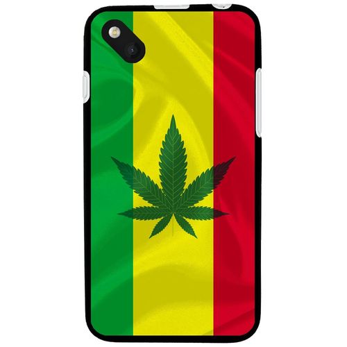 Coque Souple En Gel Pour Wiko Sunset 2 Avec Impression Motifs Rasta