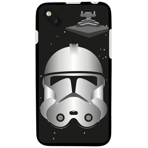 Coque Souple En Gel Pour Wiko Sunset 2 Avec Impression Motifs Clone Et Vaisseau