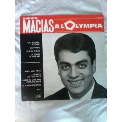 Enrico Macias Recital À L'olympia 1964