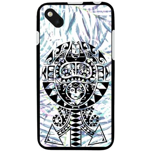 Coque Souple Pour Wiko Sunset 2 Avec Impression Motifs Maori