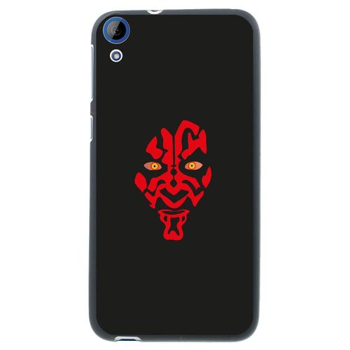 Coque Souple Pour Htc Desire 820 Avec Impression Motifs Dark Rouge