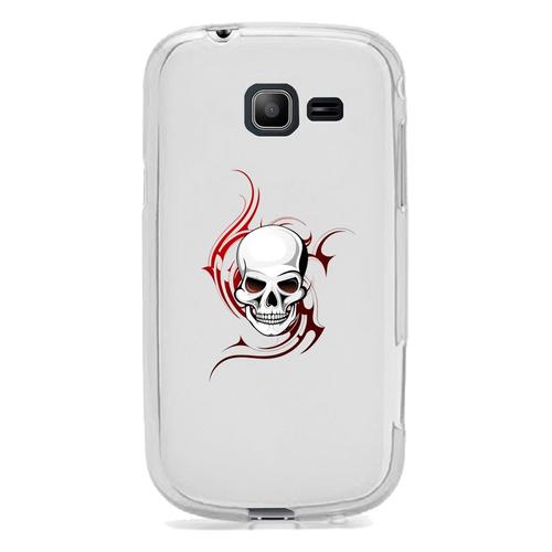 Coque Souple En Gel Transparente Pour Galaxy Trend Lite Avec Impression Motifs T