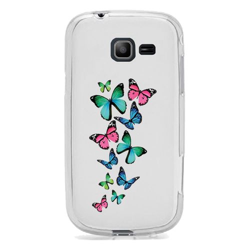 Coque Souple En Gel Transparente Pour Galaxy Trend Lite Avec Impression Motifs P