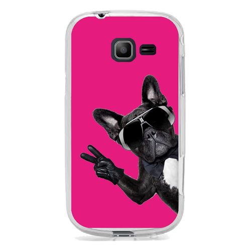 Coque Souple En Gel Transparente Pour Galaxy Trend Lite Avec Impression Motifs C