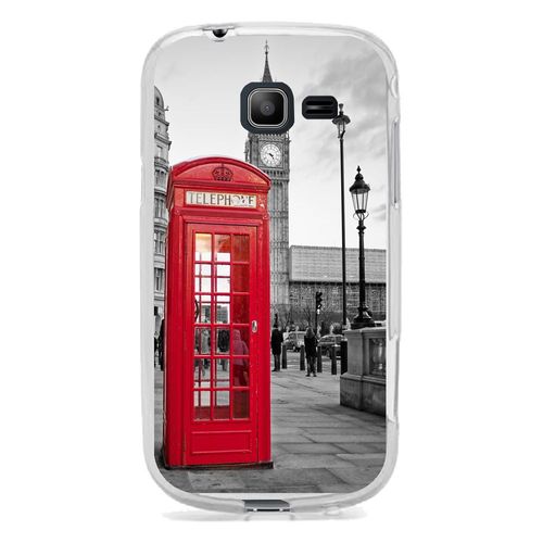 Coque Souple En Gel Transparente Pour Galaxy Trend Lite Avec Impression Motifs C