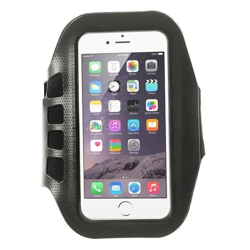 Housse Sportive Type Brassard De Jogging Pour Iphone 6 Coloris Noir