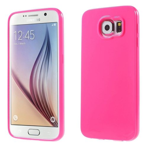 Coque Souple En Gel Rose Indéchirable Pour Samsung Galaxy S6 Sm-G920