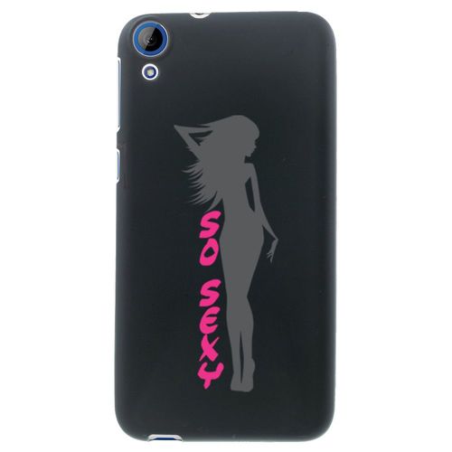 Coque Souple En Gel Noir Pour Htc Desire 820 Avec Impression Motifs So Sexy
