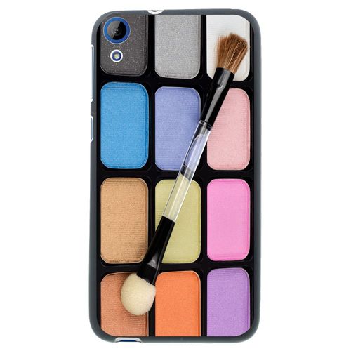 Coque Souple En Gel Noir Pour Htc Desire 820 Avec Impression Motifs Palette De M