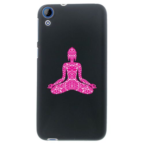 Coque Souple En Gel Noir Pour Htc Desire 820 Avec Impression Motifs Bouddha Fush