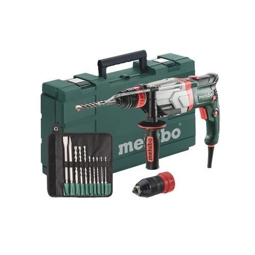 Metabo UHEV 2860-2 Quick Marteau multifonctions + 10-accesoires.