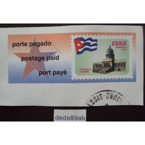 Cuba..  Timbre Prépayé Sur Enveloppe : Capitolio De La Habana (Le Capitole De La Havane)