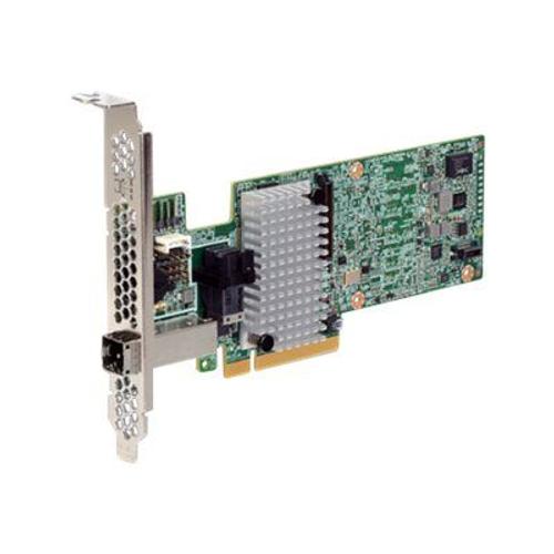 LSI MegaRAID SAS 9380-4i4e - Contrôleur de stockage (RAID) - 8 Canal - SATA 6Gb/s / SAS 12Gb/s - profil bas - RAID RAID 0, 1, 5, 6, 10, 50, JBOD, 60 - PCIe 3.0 x8