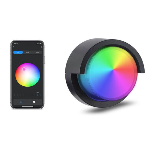 Applique Murale Led Intelligente Rgbw, Dimmable, Contrôle App, Ip65 Goodnice