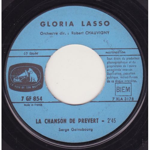 45 Trs Juke Box  La Chanson De Prévert / Magali
