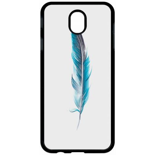 Coque Pour Tablette - Plume - Compatible Avec Samsung Galaxy J7 (2017) - Plastique - Bord Noir