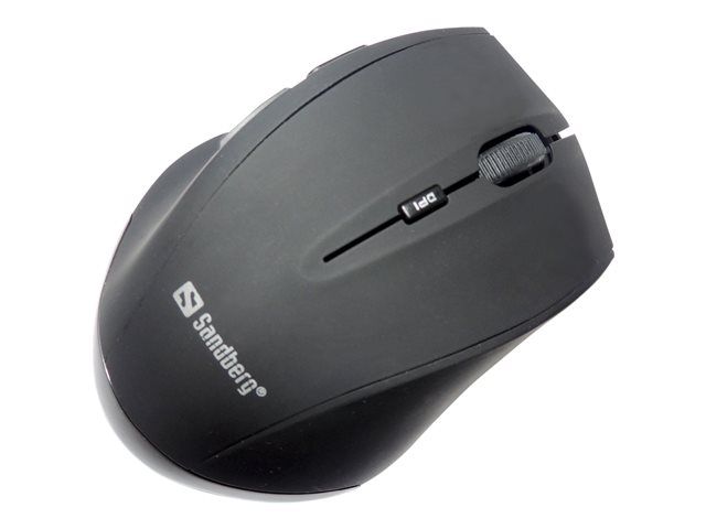 Sandberg Pro - Souris - 5 boutons - sans fil - 2.4 GHz - récepteur sans fil USB