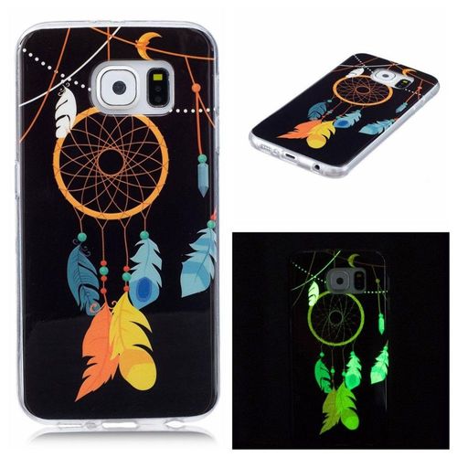 Saturcase Beau Motif Lumineux Fluorescent Ultra Mince Flexible Doux Tpu Gel Silicone Protecteur Cover Arrière Case Housse Coque Étui Pour Samsung Galaxy S6 Sm-G920f (Motif-2)