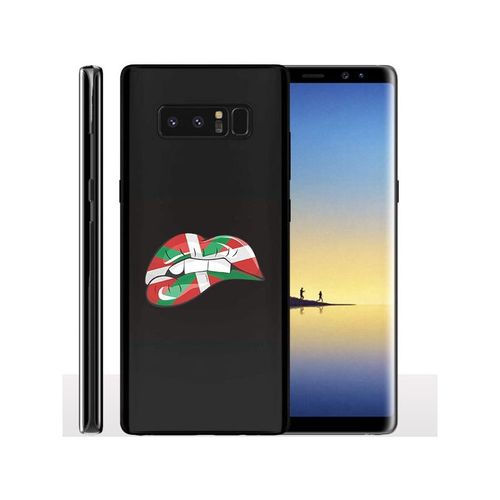 Coque Galaxy Note 8 Kiss Pays Basque, Coque De Télephone Drapeau Région