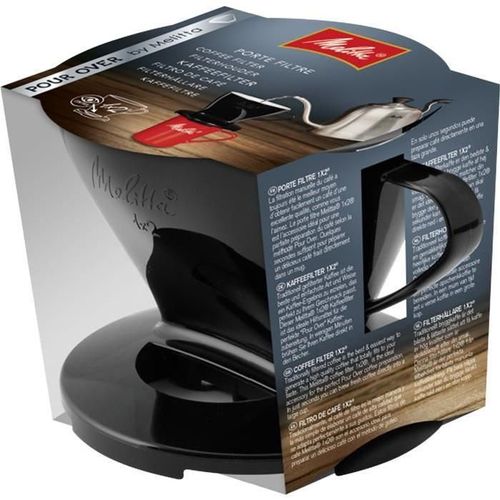 MELITTA Porte-filtre a café 1x2 - Noir