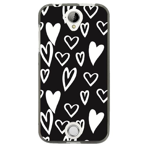 Coque Souple Pour Acer Liquid M330 Avec Impression Motifs Love Coeur 2