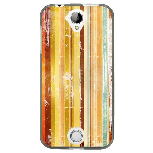 Coque Souple Pour Acer Liquid M330 Avec Impression Motifs Bandes Effets Vintages