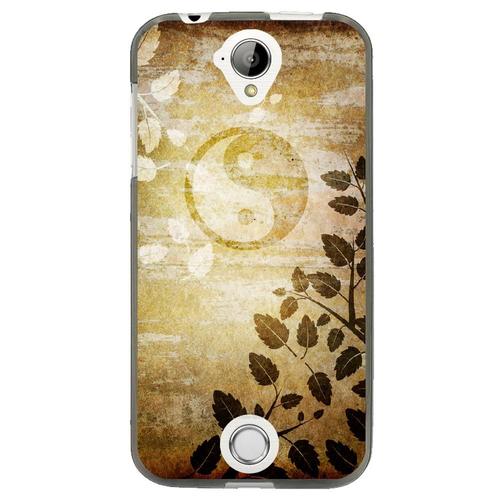 Coque Souple Pour Acer Liquid Z320 Avec Impression Motifs Yin Et Yang