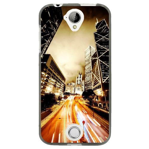 Coque Souple Pour Acer Liquid Z320 Avec Impression Motifs Night Street