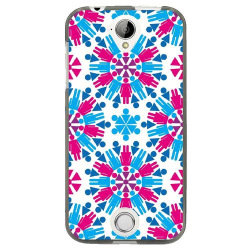 Coque Souple Pour Acer Liquid Z320 Avec Impression Motifs Ronds En Forme De Bonh