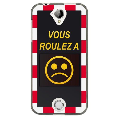 Coque Souple Pour Acer Liquid Z330 Avec Impression Motifs Panneau De Contrôle D