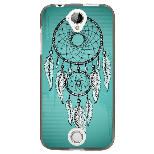 Coque Souple Pour Acer Liquid Z330 Avec Impression Motifs Attrape Rêve Sur Fond
