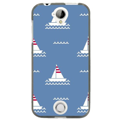 Coque Souple Pour Acer Liquid Z330 Avec Impression Motifs Thème Marin 1