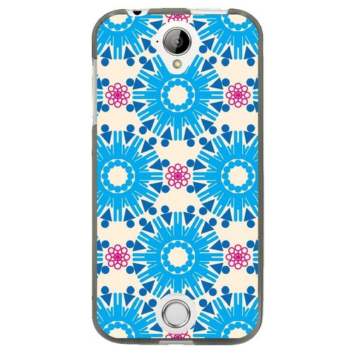 Coque Souple Pour Acer Liquid Z330 Avec Impression Motifs Ronds En Forme De Bonh
