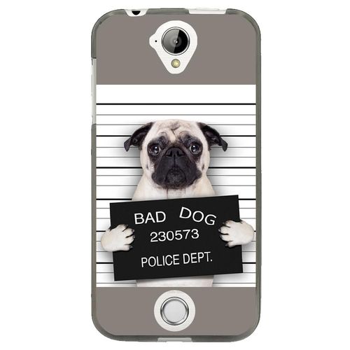 Coque Souple Pour Acer Liquid Z330 Avec Impression Motifs Bulldog Prisonnier