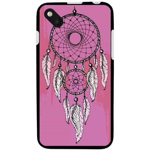 Coque Souple Pour Wiko Sunset 2 Avec Impression Motifs Attrape Rêve Sur Fond Ro