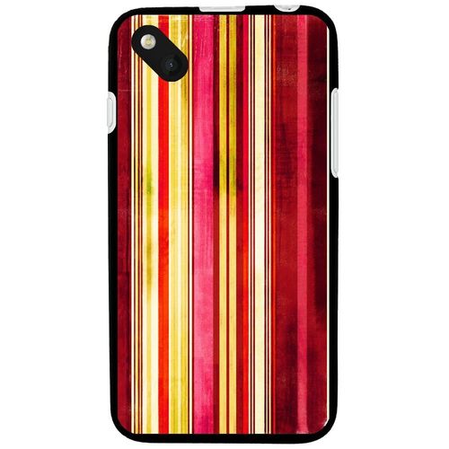 Coque Souple Pour Wiko Sunset 2 Avec Impression Motifs Bandes Effets Vintages 2